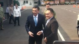 Jalani Sertijab, Dudung Abdurachman Tiba di Kemenko Polkam Usai Dilantik Presiden Prabowo