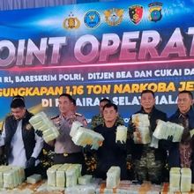 Kapolri Ungkap Kronologi Pengungkapan 1,16 Ton Ketamin