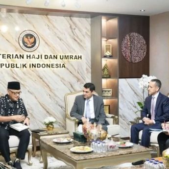 Menhaj dan Dubes Yordania Bahas Kerja Sama Wisata Haji dan Umrah