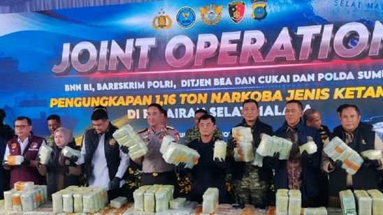 Kapolri Ungkap Kronologi Pengungkapan 1,16 Ton Ketamin