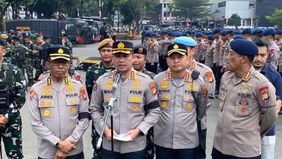 olda Metro Jaya menyiagakan sebanyak 9.242 personel gabungan untuk mengamankan 31 aksi penyampaian pendapat dan 16 kegiatan masyarakat yang berlangsung di wilayah DKI Jakarta pada Selasa (18/8).