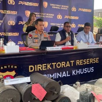 Polda Banten Bongkar 7 Kasus Tambang Ilegal