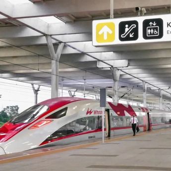 KCIC Mitigasi Abu Vulkanik, Operasional Kereta Cepat Whoosh Dipastikan Aman