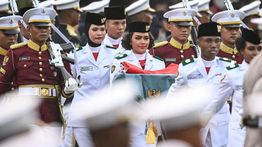 Menkum Ajak Paskibraka Nasional Gabung Kemenkum