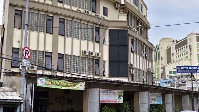 Lokasi Tempat Kejadian Perkara (TKP) pembunuhan yang terjadi di kawasan Tanah Abang, Jakarta Pusat, pada Sabtu (12/9/2026).