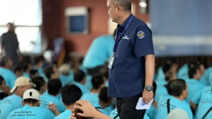 Proses pemulangan warga negara Indonesia dari Johor Bahru, Selasa (18/8/2026)