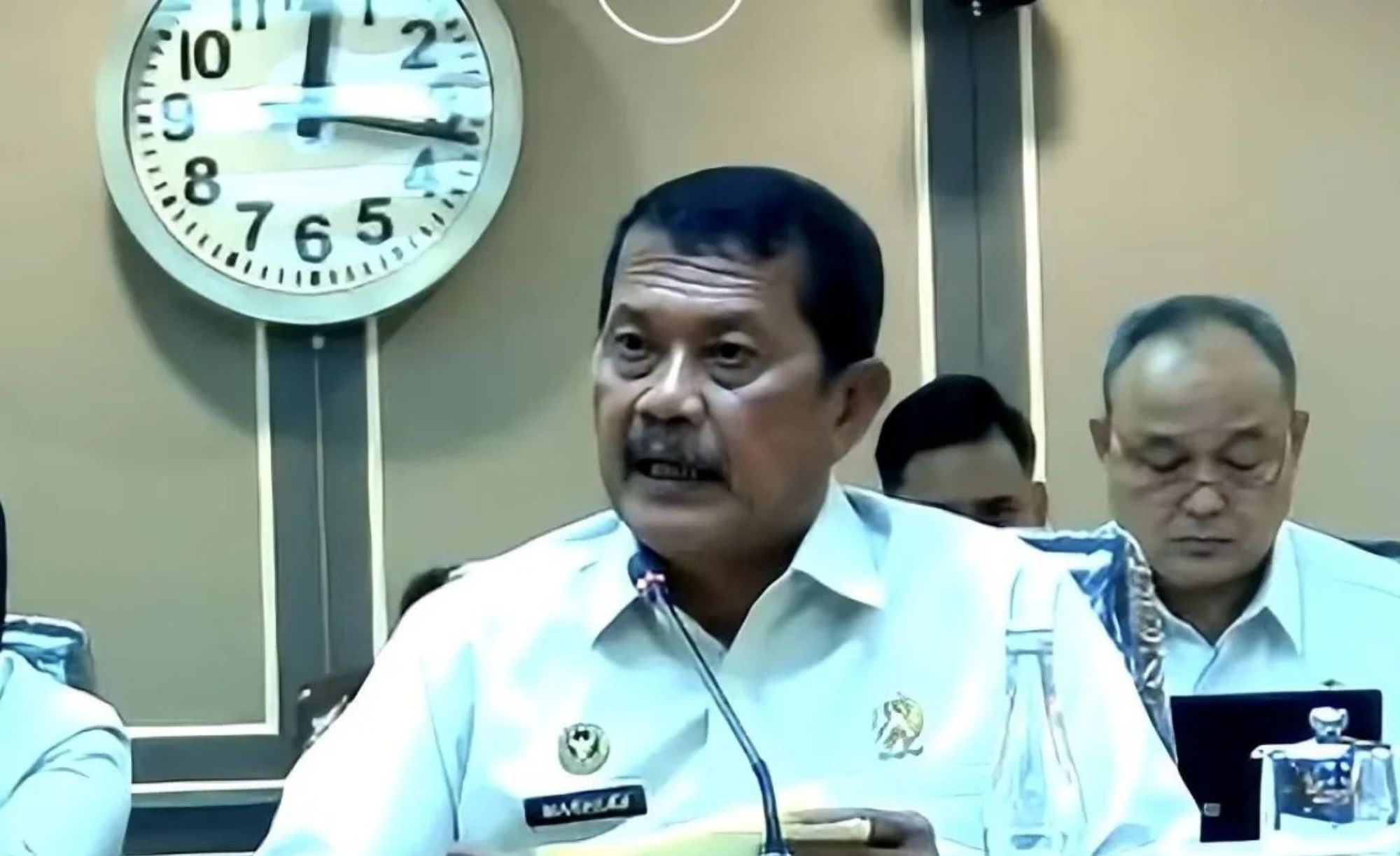 Tangkapan layar - Direktur Jenderal Pemasyarakatan Mashudi dalam rapat bersama Komisi XIII DPR di kompleks parlemen, Jakarta, Senin (28/9/2026).  <b>(Antara)</b>