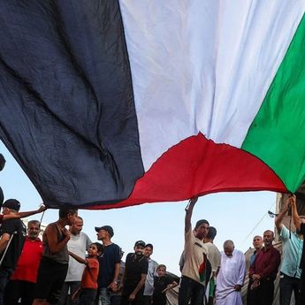 Suarakan Keadilan, Warga Palestina Gelar Unjuk Rasa Tuntut Informasi Orang Hilang