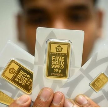 Harga Emas Antam Naik Rp23.000 Menjadi Rp2.613.000 Per Gram pada Sabtu