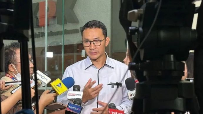 Juru Bicara Komisi Pemberantasan Korupsi Budi Prasetyo memberikan keterangan di Gedung Merah Putih KPK, Jakarta, Rabu (28/10/2026). 