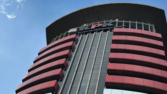 Gedung Merah Putih Komisi Pemberantasan Korupsi di Jakarta, Rabu (12/8/2026).