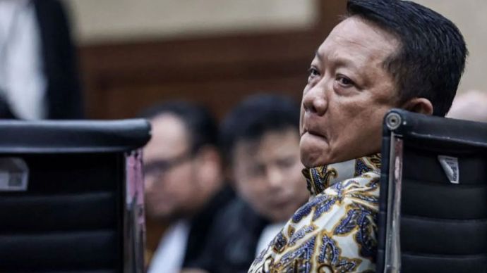Terdakwa yang merupakan mantan Jaksa Agung Muda Tindak Pidana Khusus Kejaksaan Agung Febrie Adriansyah menjalani sidang lanjutan di Pengadilan Tipikor, Jakarta, Rabu (14/10/2026). 