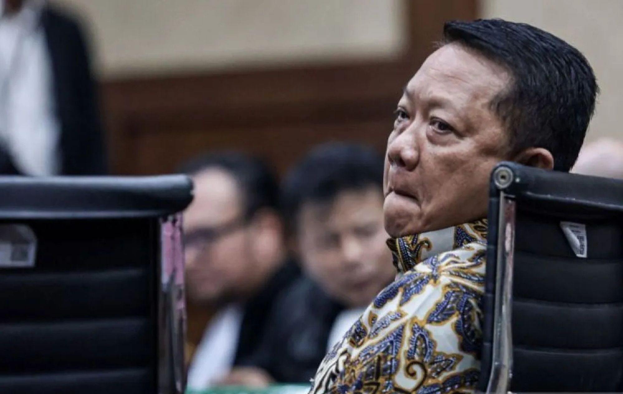 Terdakwa yang merupakan mantan Jaksa Agung Muda Tindak Pidana Khusus Kejaksaan Agung Febrie Adriansyah menjalani sidang lanjutan di Pengadilan Tipikor, Jakarta, Rabu (14/10/2026).  <b>(Antara)</b>