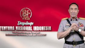 Kepala Kepolisian Republik Indonesia Jenderal Pol. Suyudi Ario Seto menegaskan pentingnya sinergi yang kokoh antara TNI dan Polri dalam momentum peringatan Hari Ulang Tahun (HUT) Ke-81 Tentara Nasional Indonesia.