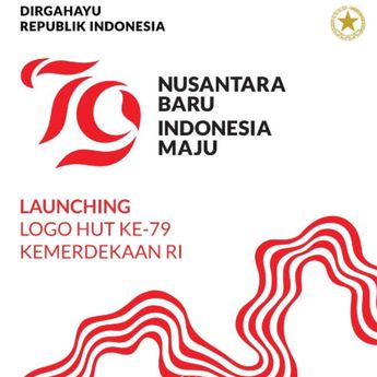 Kemensetneg Luncurkan Logo HUT Ke-79 RI Bertema 'Nusantara Baru Indonesia Maju'