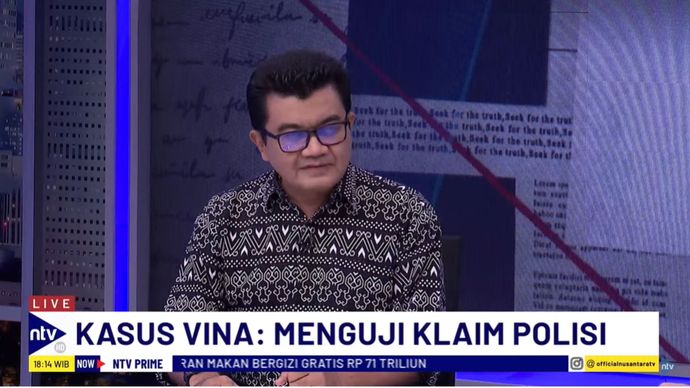 Reza Indragiri <b>(Tangkapan Layar: YouTube Nusantara TV)</b>