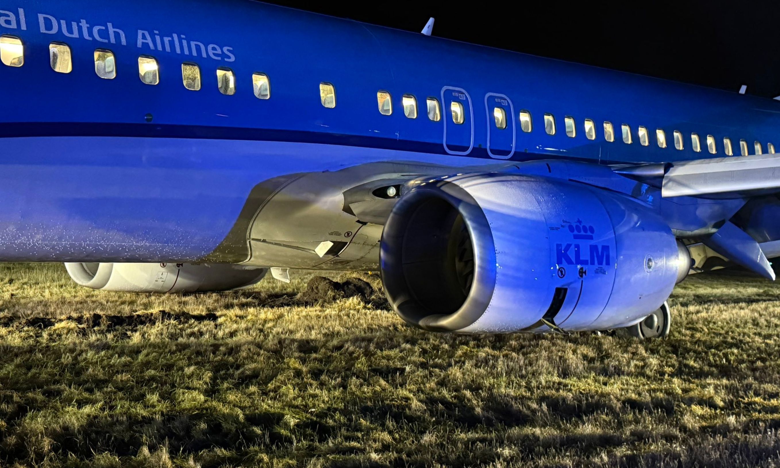 Pesawat KLM Royal Dutch Airlines Alami Gangguan Hidrolik dan Tergelincir di Bandara Oslo <b>(Trwitter)</b>