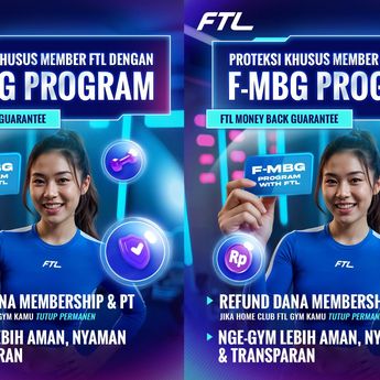  FTL Gym Luncurkan F-MBG, Program Proteksi Member dengan Jaminan Refund Penuh
