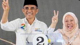 Calon Gubernur dan Wakil Gubernur Sulawesi Tengah nomor urut dua, Anwar-Reny unggul dalam Quick Count Poltracking Indonesia mencapai 45.01 persen.