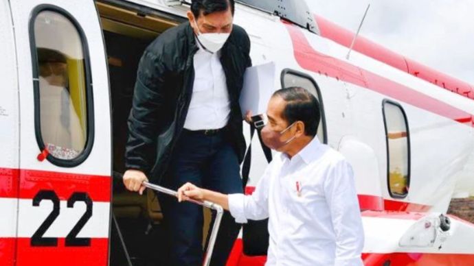 Luhut dan Jokowi <b>(IG: Luhut)</b>