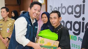 Dalam semangat berbagi di bulan suci Ramadhan, para alumni Relawan Bakti BUMN asal PT Pegadaian dan BUMN Muda Pegadaian bersama Karyawan PT Pegadaian menyalurkan ribuan paket sembako kepada masyarakat di Kecamatan Senen, Jakarta Pusat, pada 18 Maret 