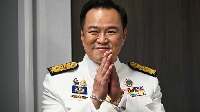Perdana Menteri Thailand, Anutin Charnvirakul.