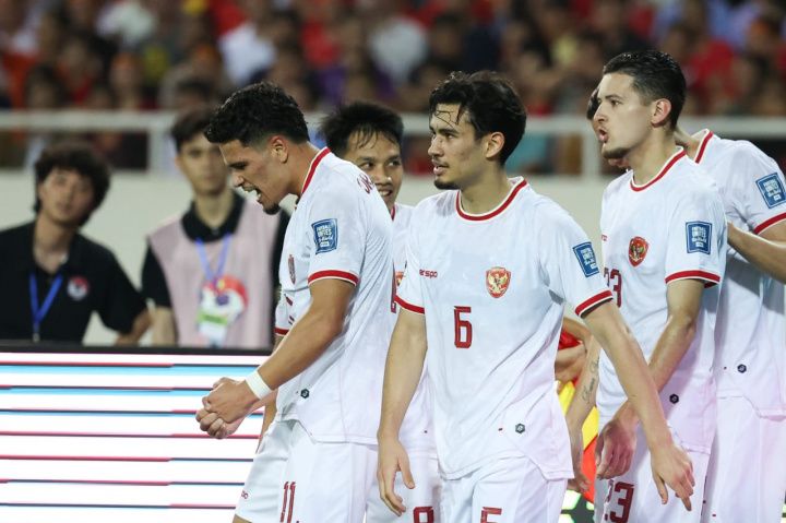 Timnas Indonesia menembus peringkat 134 dunia usai tampil memukau pada babak kualifikasi Piala Dunia