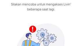 Layanan digital banking milik Bank Mandiri, Livin’ by Mandiri mengalami error alias gangguan Kamis, 1 Agustus 2024.
