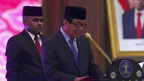 Presiden Jokowi disebut melakukan reshuffle hari ini 