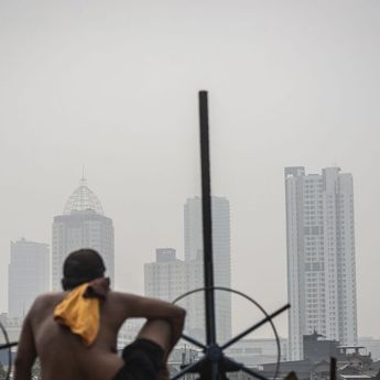 Jakarta Catat Kualitas Udara Terburuk Ke-2 di Dunia Hari Ini