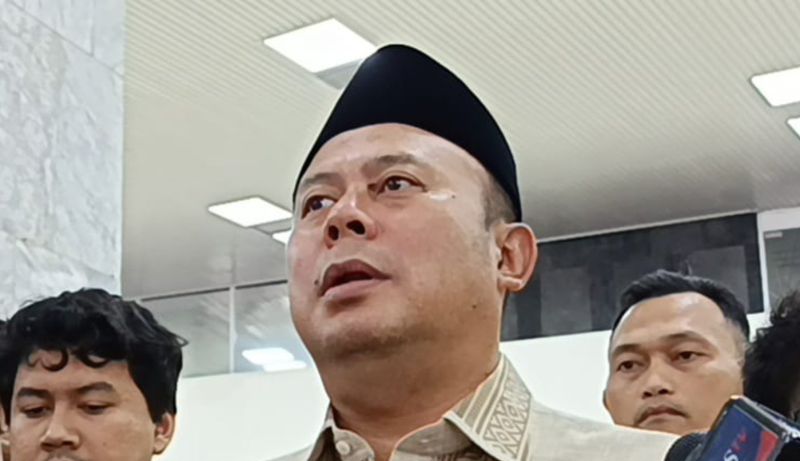 Wakil Ketua DPR RI Cucun Ahmad Syamsurizal di Kompleks Parlemen, Jakarta, Jumat (4/10/2024).  <b>(ANTARA/Bagus Ahmad Rizaldi.)</b>