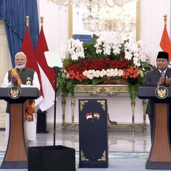 Prabowo dan PM Modi Sepakat Perkuat Kemitraan Politik, Pertahanan dan Keamanan Indonesia-India