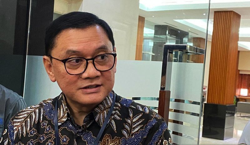 Direktur Eksekutif Departemen Komunikasi Bank Indonesia (BI) Ramdan Denny Prakoso.  <b>(ANTARA/Rizka Khaerunissa/am.)</b>