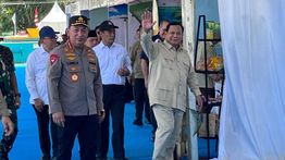 Di Tengah Isu Pergantian Kapolri, Prabowo Beri Pujian Jenderal Listyo Sigit