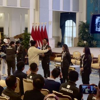 Prabowo: Bonus Atlet Bukan Upah, Tapi Penghargaan Atas Keringat