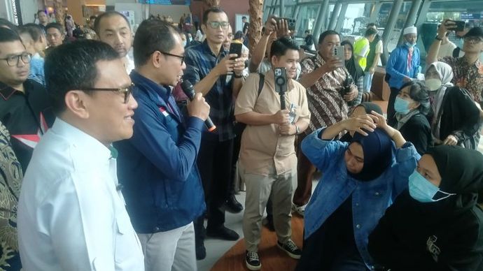 Kementerian Pelindungan Pekerja Migran Indonesia (KP2MI) melaporkan sebanyak 700 Pekerja Migran Indonesia (PMI) non-prosedural telah dideportasi oleh Pemerintah Arab Saudi selama Januari 2025.   <b>(Antara: Azmi Samsul Maarif)</b>