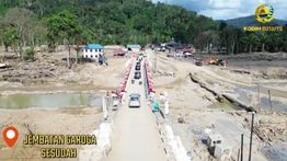 Pemulihan Pascabanjir Batangtoru: Masjid, Pasar, hingga Sekolah Sudah Kembali Bisa Digunakan