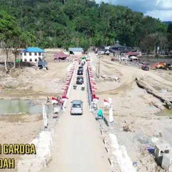Pemulihan Pascabanjir Batangtoru: Masjid, Pasar, hingga Sekolah Sudah Kembali Bisa Digunakan