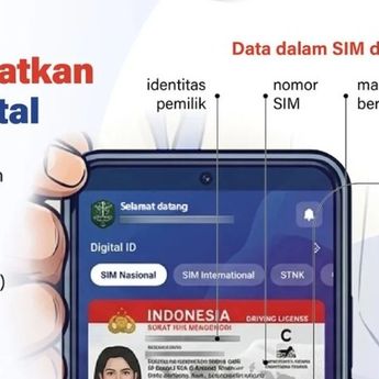 Infografik: SIM Digital Hadir, Pengendara Kini Tak Perlu Bawa Kartu Fisik