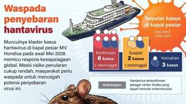 Infografik: Waspada Hantavirus, Kasus Global Meningkat pada 2026