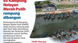 Infografik: 65 Kampung Nelayan Merah Putih Rampung, Dorong Ekonomi Pesisir