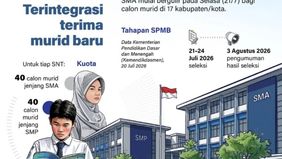Kementerian Pendidikan Dasar dan Menengah (Kemendikdasmen) mulai membuka Sistem Penerimaan Murid Baru (SPMB) Sekolah Nasional Terintegrasi (SNT) Tahun Ajaran 2026/2027 bagi jenjang SMP dan SMA sejak Selasa, 21 Juli 2026 di 17 kabupaten dan kota.