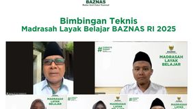 Badan Amil Zakat Nasional (BAZNAS) RI menyelenggarakan pelatihan atau dan bimbingan teknis Program Madrasah Layak Belajar.