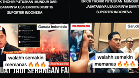 Unggahan video tersebut serupa dengan video YouTube yang berjudul “Alasan Erick Thohir Siap Mundur dari Kursi Ketum PSSI; Ya Karena...” yang diunggah pada November 2024.

