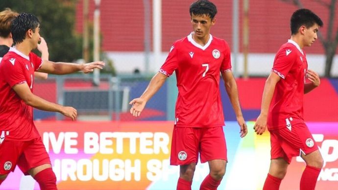 Tajikistan menang 33-0 lawan Guam pada babak kualifikasi Piala Asia U-17 2025.