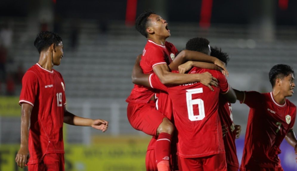 Timnas Indonesia U-20 menang 4-0 lawan Maladewa pada laga pertama grup F babak kualifikasi Piala Asia U-20 2025.   <b>(Website PSSI)</b>