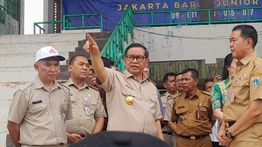 Pramono Siap Revitalisasi GOR Cendrawasih