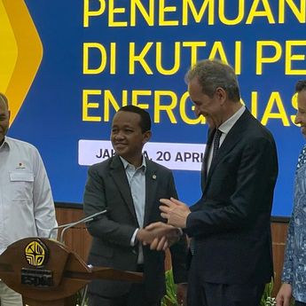 Bahlil Umumkan Raksasa Migas Italia Temukan Gas Jumbo 5 Triliun Kaki Kubik di RI