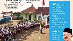 Kementerian Pendidikan Dasar dan Menengah (Kemendikdasmen) memastikan sebagian besar sekolah yang terdampak banjir dan longsor di wilayah Aceh, Sumatera Utara, dan Sumatera Barat siap kembali melaksanakan kegiatan belajar mengajar mulai Senin, 5 Janu