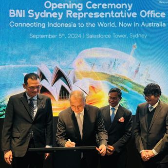 BNI Resmikan Kantor Perwakilan di Sydney, Jadi Bank Indonesia Pertama di Australia